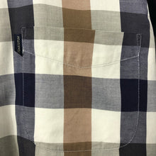 Load image into Gallery viewer, Aquascutum Block Check Long Sleeved Shirt - Small (S) PTP 22"