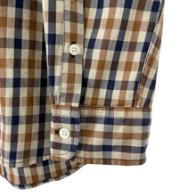 Load image into Gallery viewer, Aquascutum House Check Long Sleeved Shirt - Medium (M) PTP 20.75"