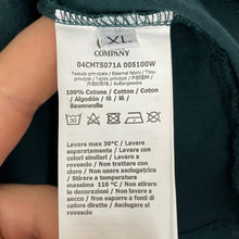 Load image into Gallery viewer, C.P Company Teal Short Sleeved Logo T-Shirt - Extra Large (XL) PTP 22"