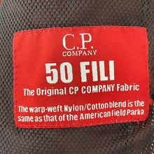 Load image into Gallery viewer, C.P Company Burnt Orange 50 Fili Goggle Hooded Overshirt - Large (L) PTP 22.75"