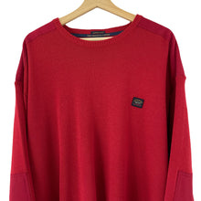 Load image into Gallery viewer, Paul and Shark Red C0P918 Crew Neck Sweater - Four Extra Large (4XL) PTP 30"