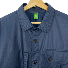 Load image into Gallery viewer, Ma.Strum Navy Blue Button Up Multi Pocket Overshirt - Extra Large (XL) PTP 24.5"