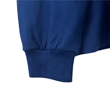 Load image into Gallery viewer, Paul and Shark Blue Long Sleeved Polo - Extra Large (XL) PTP 23"