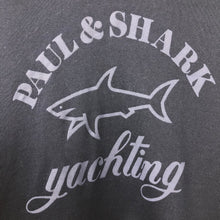 Load image into Gallery viewer, Paul and Shark Navy Logo Crew Neck Sweater - Small (S) PTP 19"