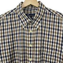 Load image into Gallery viewer, Aquascutum House Check Long Sleeved Shirt - Extra Large (XL) PTP 26"