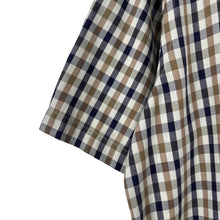 Load image into Gallery viewer, Aquascutum House Check Short Sleeved Shirt - Medium (M) PTP 23"