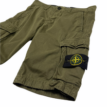 Load image into Gallery viewer, Stone Island Khaki Bermuda Cargo Shorts - W 30"