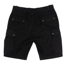 Load image into Gallery viewer, Paul and Shark Black Parachute Cargo Shorts - W 34"
