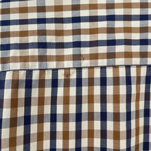 Load image into Gallery viewer, Aquascutum House Check Short Sleeved Shirt - Extra Large (XL) PTP 22"