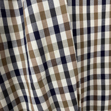 Load image into Gallery viewer, Aquascutum House Check Long Sleeved Shirt - Small (S) PTP 20.75"