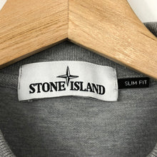 Load image into Gallery viewer, Stone Island Grey Long Sleeved Polo - Extra Large (XL) PTP 22.5"