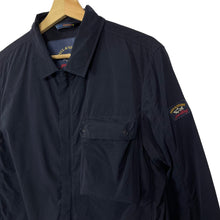 Load image into Gallery viewer, Paul and Shark Dk Navy Pocket Overshirt - Small (S) PTP 20.5"