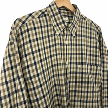 Load image into Gallery viewer, Aquascutum House Check Long Sleeved Shirt - Medium (M) PTP 22"