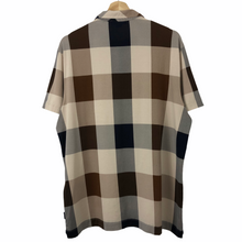 Load image into Gallery viewer, Aquascutum Block Check Short Sleeved Polo - Extra Large (XL) PTP 22.5"