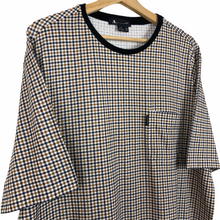Load image into Gallery viewer, Aquascutum House Check Short Sleeved T-Shirt - Double Extra Large (XXL) PTP 24"