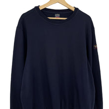 Load image into Gallery viewer, Paul and Shark Navy Crew Neck Sweater - Extra Large (XL) PTP 23.5"