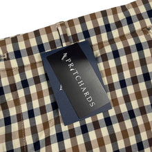 Load image into Gallery viewer, BNWT Aquascutum Club House Check Vicuna Winster Shorts - W 36"