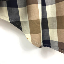 Load image into Gallery viewer, Aquascutum Block Check Long Sleeved Shirt - Medium (M) PTP 23"