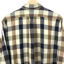 Load image into Gallery viewer, Aquascutum Block Check Long Sleeved Shirt - Medium (M) PTP 23"