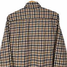 Load image into Gallery viewer, Aquascutum House Check Long Sleeved Shirt - Small (S) PTP 19.75"