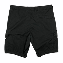 Load image into Gallery viewer, Stone Island Black Bermuda Cargo Shorts - W 34"
