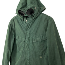 Load image into Gallery viewer, C.P Company Green Goggle Hooded Overshirt - Extra Large (XL) PTP 21.5"