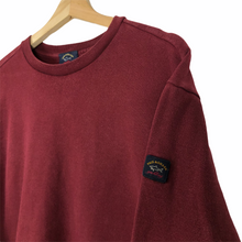 Load image into Gallery viewer, Paul and Shark Maroon Logo Crew Neck Sweater - Double Extra Large (XXL) PTP 23.5"