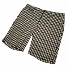 Load image into Gallery viewer, Aquascutum House Club Check Vicuna Shorts - W 34"