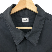 Load image into Gallery viewer, C.P Company Navy Pocket Lens Overshirt - Small (S) PTP 19.75"