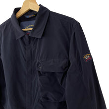 Load image into Gallery viewer, Paul and Shark Dk Navy Pocket Overshirt - Small (S) PTP 21"