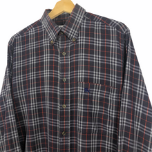 Load image into Gallery viewer, Vintage Burberrys Nova Check Long Sleeved Shirt - Medium (M) PTP 22"