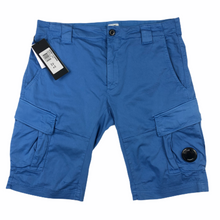 Load image into Gallery viewer, C.P Company Light Blue Bermuda Cargo Shorts - 46 (W 30")