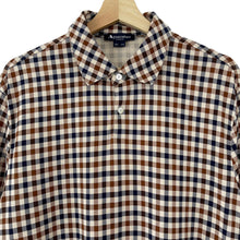 Load image into Gallery viewer, Aquascutum House Check Short Sleeved Polo - Double Extra Large (XXL) PTP 23.5"