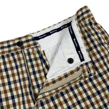Load image into Gallery viewer, Aquascutum House Club Check Vicuna Shorts - W 36"