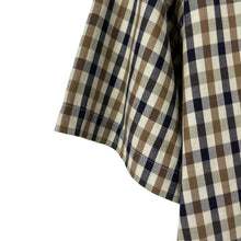 Load image into Gallery viewer, Aquascutum House Check Short Sleeved Shirt - Small (S) PTP 21"