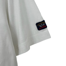 Load image into Gallery viewer, Paul and Shark White Short Sleeved Logo T-Shirt - Medium (M) PTP 20"