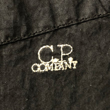 Load image into Gallery viewer, C.P Company Black Goggle Hooded Overshirt - Double Extra Large (XXL) PTP 23.5"