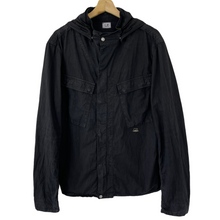 Load image into Gallery viewer, C.P Company Black Goggle Hooded Overshirt - Double Extra Large (XXL) PTP 24"