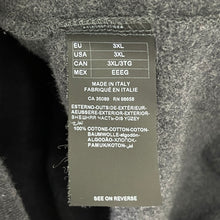 Load image into Gallery viewer, Paul and Shark Grey Embroidered Logo Hoody - Triple Extra Large (XXXL) PTP 24.5"