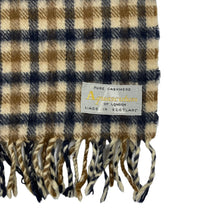 Load image into Gallery viewer, Aquascutum Classic House Check Pure Cashmere Scarf - One Size Fits All