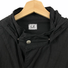 Load image into Gallery viewer, C.P Company Black Goggle Hooded Overshirt - Double Extra Large (XXL) PTP 23.5"
