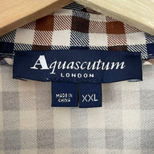 Load image into Gallery viewer, Aquascutum House Check Short Sleeved Polo - Double Extra Large (XXL) PTP 23.5"