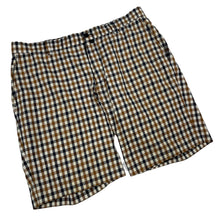 Load image into Gallery viewer, Aquascutum House Club Check Vicuna Shorts - W 36"