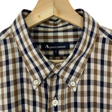 Load image into Gallery viewer, Aquascutum House Check Long Sleeved Shirt - Extra Large (XL) PTP 25"