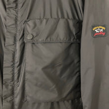 Load image into Gallery viewer, BNWT Paul and Shark Black Nylon Overshirt - Double Extra Large (XXL) PTP 26.5"