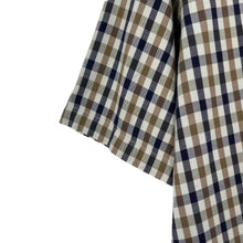 Load image into Gallery viewer, Aquascutum House Check Short Sleeved Shirt - Small (S) PTP 21.5"