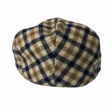 Load image into Gallery viewer, Aquascutum 100% Wool House Check Flat Cap - Small (S)