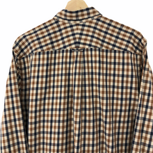 Load image into Gallery viewer, Aquascutum House Check Long Sleeved Shirt - Extra Large (XL) PTP 23"