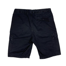 Load image into Gallery viewer, Stone Island Navy Bermuda Cargo Shorts - W 29"