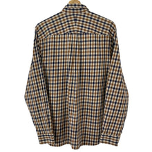 Load image into Gallery viewer, Aquascutum House Check Long Sleeved Shirt - Large (L) PTP 22.5"